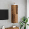 vidaXL - Tv-meubel - 30,5x30x110 - cm - bewerkt - hout - oud - houtkleurig