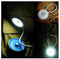 USB LED multifunctionele flexibele draagbare bureaulamp (wit/zwart)
