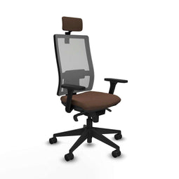 Bureaustoel Piqueras y Crespo 3D066N2 Donkerbruin
