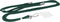 Mobiparts Universal Phonestrap - Telefoonkoord - Verstelbaar tot 1.50 meter - Groen