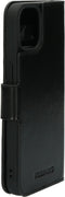 Mobiparts Excellent Wallet Case 2.0 - Flip cover - Echt leder - Zwart