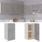 vidaXL - Hangkast - 29,5x31x60 - cm - bewerkt - hout - betongrijs