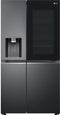 LG GSXV90MCDE - Amerikaanse koelkast - 635 liter - No-Frost - Zwart
