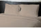 HOME LINGE PASSION - HP72091 - Set van 2 kussenslopen 50 x 70 cm - Microvezel - Beige (2 stuks)