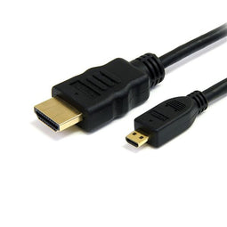 Startech.com 3m HDMI - HDMI Micro - Male/male - Zwart