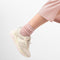 PS Poelman MINION - Dames Sneakers - Chunky - Beige Taupe Roze Multi