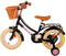 Volare Excellent Kinderfiets - Meisjes - 12 inch - Afneembare zijwieltjes - Zwart