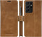 Dbramante1928 Galaxy S21 Ultra - Flip cover - Magneetsluiting en pasjesvakjes - Cognac