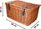 Fietsmand Riet - Bakkersmand - 45 x 30 x 25 cm - Bruin