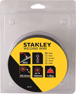 Stanley SG2 - MIG-lasdraad - Ø0,6 mm - 1 kg (1 stuk)