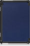 Lunso - Geschikt voor Lenovo Tab M10 Gen 1 - Tri-Fold Bookcase hoes - Donkerblauw