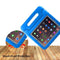 Tablet Hoes Kinderen Geschikt voor iPad 2 (2011) 9.7 inch /iPad 3 (2012) 9.7 inch / iPad 4 (2012) 9.7 inch - Kidsproof Backcover met handvat - Blauw