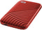 WD My Passport SSD (v3) - 1TB - Leessnelheid 1050 MB/s - Rood