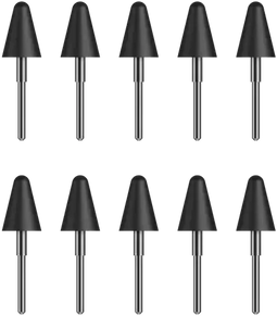 Kobo Stylus 2 - Vervangende penpunten - 10 stuks - Zwart