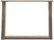 vidaXL - Salontafelpoten - 2 - st - U-vormig - 60x(42-43) - cm - staal - naturel