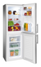 Amica KGC 384 110 E - Koel-vriescombinatie - 138 liter - Zilver