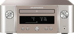 Marantz M-CR612 - HiFi Systeem - DAB+ radio CD-Speler HEOS® Built-In Bluetooth - Zilver/Goud
