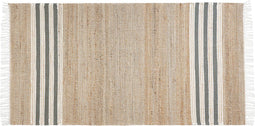 MIRZA - Modern vloerkleed - Lichtbeige - 80 x 150 cm - Jute