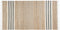 MIRZA - Modern vloerkleed - Lichtbeige - 80 x 150 cm - Jute