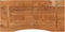 vidaXL - Bureaublad - rechthoekig - 120x60x2,5 - cm - massief - acaciahout