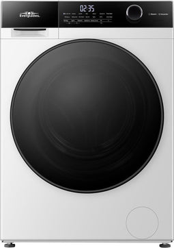 Everglades EVWM121421AW - Wasmachine 12KG - Energieklasse A-20% - Stoomfuncties - 15 Programma's - Arctic White