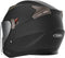 YM-627 Jethelm - Open Face Motorhelm - Matzwart - Maat M