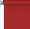 vidaXL - Rolgordijn - voor - buiten - 160x230 - cm - HDPE - rood