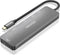 Aisens ASUC-6P016-GR - Dockingstation - 2x USB 3.2 Gen1 type-A 1x USB 3.2 Gen1 type-C - Grijs