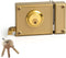 JIS 12-10d - Oplegslot - Rechts - 100 mm - Goud