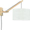 GOOD&MOJO Wandlamp Andes - Bamboe/Naturel - 50x32x45cm - Binnen Scandinavisch,Bohemian