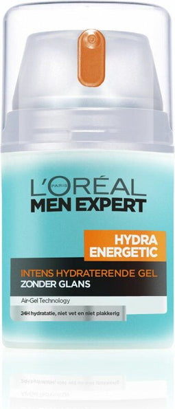 L'Oréal Men Expert - Hydra Energetic - Hydraterende Gezichtsgel 50 ml (6 stuks)