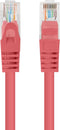 PATCHCORD CAT.5E UTP 1,5M ROOD FLUKE PASSED LANBERG 10-PACK