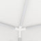 vidaXL - Partytent - met - 4 - mesh - zijwanden - 4x4 - m - wit