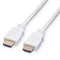 Value HDMI High Speed Cable - HDMI M-M 7,5m - 340 MHz - Wit