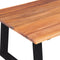vidaXL - Salontafel - massief - acaciahout - 110x60x40 - cm