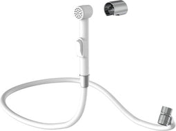 EISL Wastafelhanddoucheset met muurbeugel en doucheslang wit