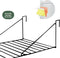 BRASQ Droogrek Hangend - Wasrek Inklapbaar - 5 meter Drooglengte - Zwart