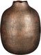 Mica Decorations Gibson Vaas - 21x21x26 cm - Aluminium - Koper