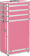vidaXL - Make-up - trolley - aluminium - roze