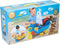 Eddy Toys Zand- en Watertafel Piraten - met 12 Accessoires - Buitenspeelgoed - 54 X 45 X 31 cm
