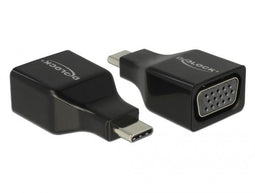 Delock 63933 - USB-C naar VGA adapter - DP Alt Mode 1920 x 1200 - Zwart