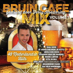 Bruin Cafe Mix Vol 1 - CD - 50 Nederlandstalige hits gemixt door Ferry Koestering