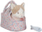 Little Dutch Knuffelkat Marley - Speelgoedset - Bloemenprint tas en knuffelvisje - Multicolor