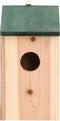 vidaXL - Vogelhuisjes - 8 - st - 12x12x22 - cm - hout