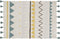 Lorena Canals - Vloerkleed Azteca - 120 x160 cm - Vintage Blue