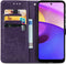 iMoshion Hoesje Geschikt voor Motorola Moto E40 / Moto E30 Hoesje Met Pasjeshouder - iMoshion Mandala Bookcase - Paars