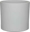 Mica Decorations Era Bloempot - 21x23 cm - Keramiek - Grijs - 4 Stuks