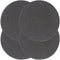 vidaXL - Placemats - 4 - st - rond - 38 - cm - jute - effen - grijs