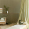 Nobodinoz Sleepover Velvet matras Jungle Green