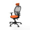 Piqueras y Crespo 1D036G2 - Bureaustoel - Hoogteverstelbaar - Oranje